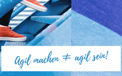 AGIL MACHEN ODER AGIL SEIN